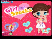 Play Girl Loves Snacks