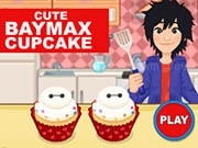 Play Cute Baymax Cupcake