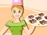 Barbie cooking chocolate fudge