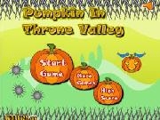 Pumpkin in throne valley