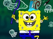 Play Spongebob with jelly fish