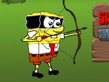 Play Spongebob shoot zombie