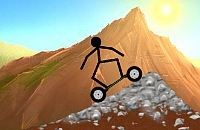 Play Stickman mountainboard