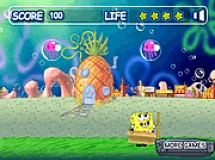 Play Spongebob vs jellyfish