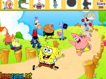 Play Spongebob hidden object