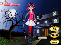 Play Draculaura goes school game