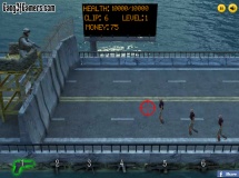 Play Zombies on the bridge