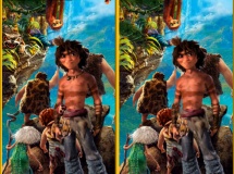 The croods spot the difference