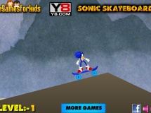 Play Sonic skateboard