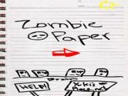 Play Zombie paper stick