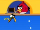 Play Angry birds valentine fishing