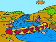 Play Fishermen and river coloring