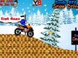 Play Sonic atv snow drive