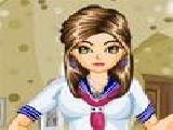 Play Trendy waitress girl