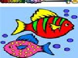 Play Lovely fish coloring