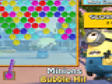 Play Minions bubble hit