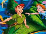 Play Disney peter pan slider puzzle