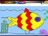 Play Nice fish coloring game