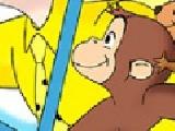 Play Curious george sliding puzzle