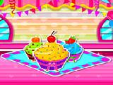 Play Delicious creamy cupcakes