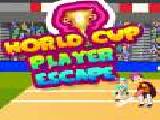 Play World cup player escape