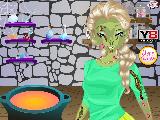 Play Elsa zombie malediction