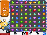 Play Minions jewel match