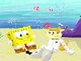 Play Spongebob and sandy puzzle