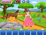 Play Princess pinky pets world escape