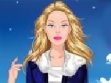 Play Barbie winter fashion dressup