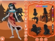 Play Zombie Pocahontas dress up