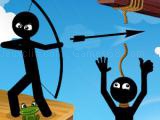 Play Bow master stickman hero