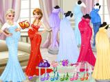 Play Pregnant princesses fashion dressing roo