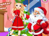 Play Santa's daughter home alone