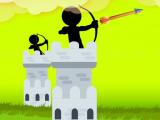 Play Stickman archer castle