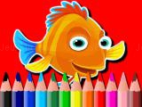 Play Bts fish coloring book