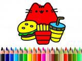 Play Bts cute cats coloring