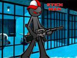 Play Stickman adventure prison jail break mission