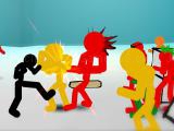 Play Stickman street fighting 3d