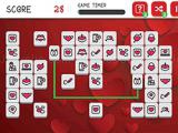 Play Valentine's mahjong