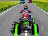 Play Atv quad bike traffic racer now