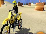 Play Motor cycle beach stunt now