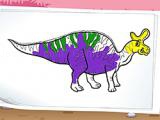 Play Color me in my dinosaurs