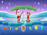 Play Santa's christmas fishing