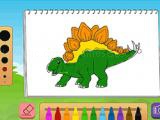 Play Coloring book dinosaurs