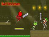 Play Red stickman: fighting stick