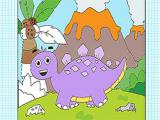 Play Click and color dinosaurs