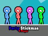 Play Party stickman 4 player