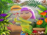 Play Runner garden 3d