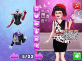 Play Fashionista vs rockstar fashion battle